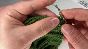 Тюбетейка крючком 3D узор, 2часть/namaz takkesi/Crochet prayer cap