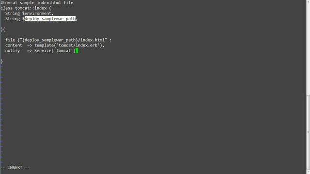 5.3 Puppet Template, Templatize Tomcat Sample Application смотреть онлайн