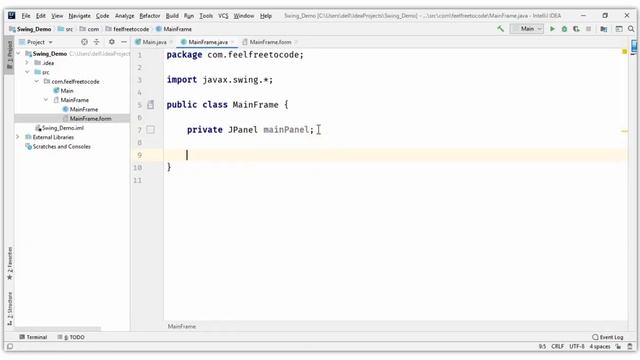 #4. Creating First Frame | Java Swing | In English смотреть онлайн