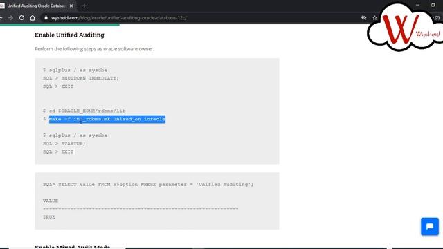 Unified auditing in oracle смотреть онлайн