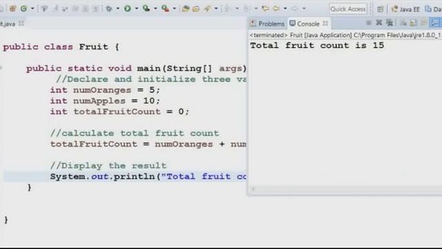 Day1 Java Arithmetic operations смотреть онлайн