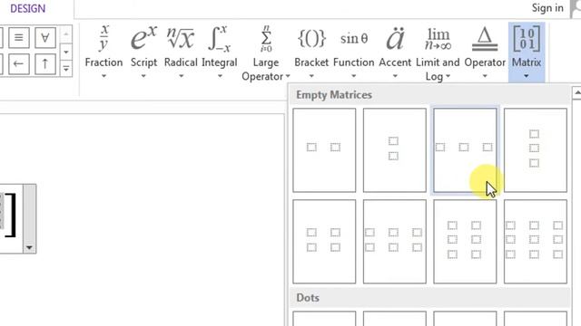 How To Type Matrices In Microsoft Word | How To Write A Square Bracket Around A Matrix In Word смотреть онлайн