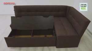 Угловая скамья Квадро тип 1 ткань