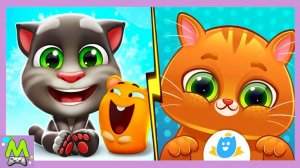 Говорящий Том vs Котик Буббу.Пиратские Игры и Поход к Друзьям.Какой Питомец Лучше и Прикольнее