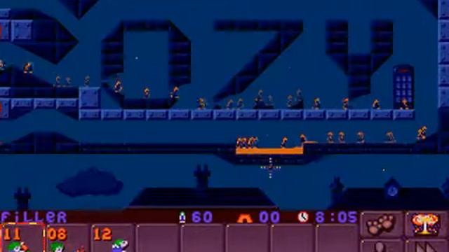 Lemmings 2: The Tribes - Shadow Level 1 смотреть онлайн