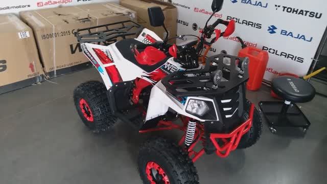 Сборка детского квадроцикла WELS THUNDER 125 EVO X. смотреть онлайн