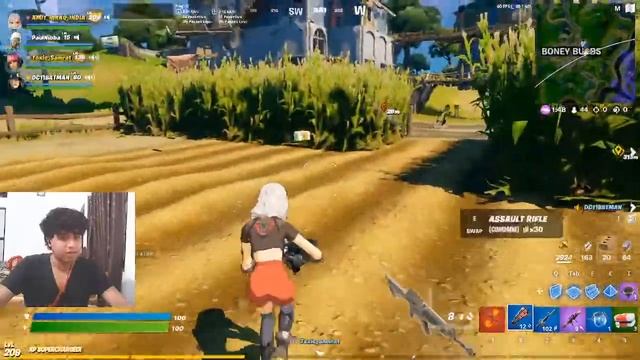 Fortnite India Live Streaming Ch 2 S 7 Nvidia 1650S 4GB GDDR6 i3 9100f AMIT_RIKKU_INDIA смотреть онлайн