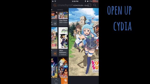 Crunchyroll Premium IOS ONLY (Jailbreak Required) смотреть онлайн