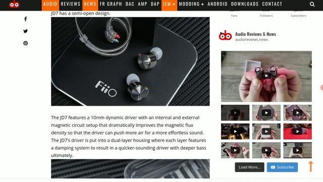 FIIO JD7 Earphone Debuts as a Rival to the DUNU KIMA IEM both with single Dynamic Drivers смотреть онлайн