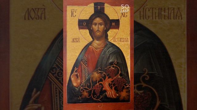 Очень редкая икона Иисуса Христа ,,Лоза истиная,, 89372231812 смотреть онлайн