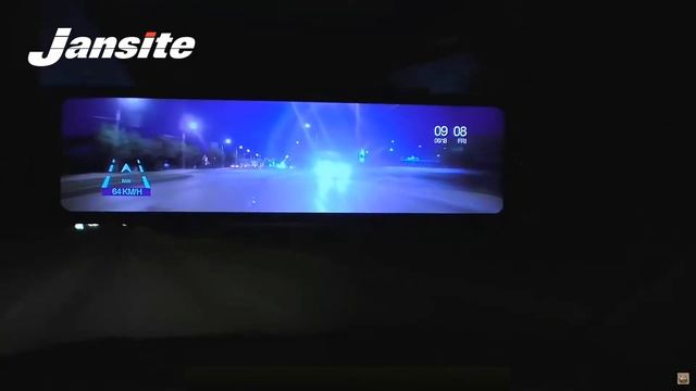 Дешевый видеорегистратор зеркало | с камерой заднего вида | FullHD 1080 | регистратор Jansite 10 смотреть онлайн