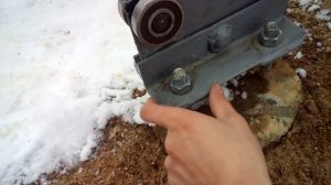 Верхние и нижние ролики для откатных ворот.