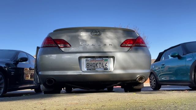 2006 Toyota Avalon XL Muffler delete 2 inch pipe cold start up смотреть онлайн