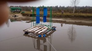 Ветряной аэратор воды для пруда