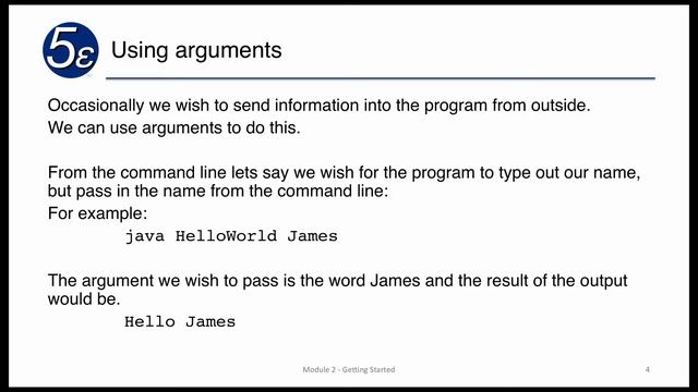 Introduction to Java - Module 2 смотреть онлайн