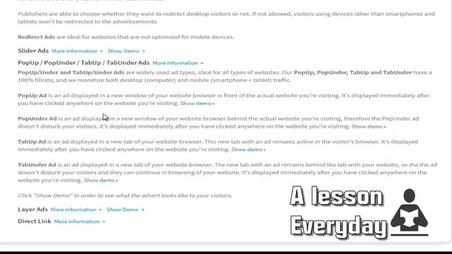 Definition of banner ,inAp Banner, Redirect ,Slider, PopUp /PopUnder /TabUnder-How to block ad! смотреть онлайн