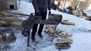 Реечный дровокол самодельный.Обзор и испытания.часть 4