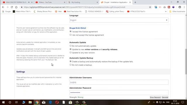 How to install drupal 8 on cpanel godaddy | Rocking Support смотреть онлайн
