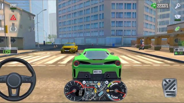 Taxi Sim 2020 ! New SuperCar Ferrari F8 Tributo Driving City Driving Car - Android Gameplay