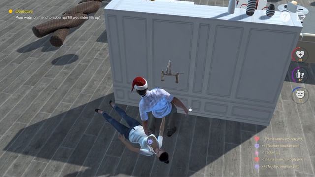 You have a drunk friend - КАК ПОМОЧЬ ПЬЯНОЙ ПОДРУГЕ [#1] - Игра - Прохождение смотреть онлайн