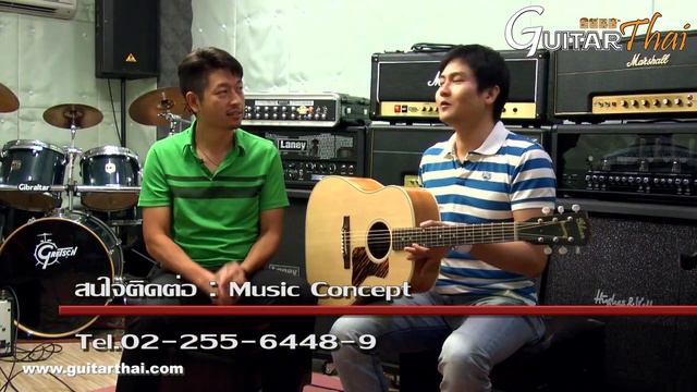 review Gibson j-35 by www.guitarthai.com смотреть онлайн