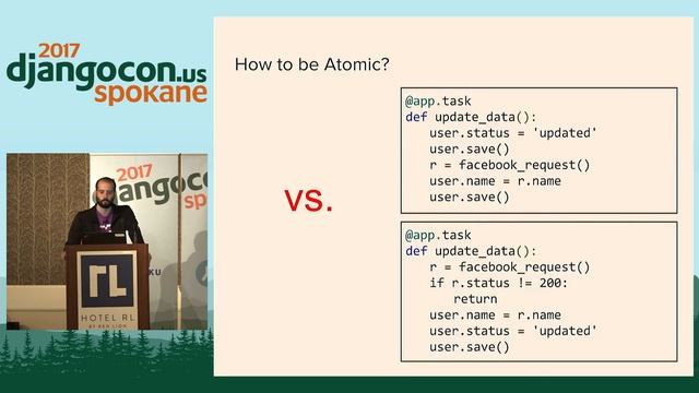 DjangoCon US 2017 - Tasks: you gotta know how to run 'em... by Filipe Ximenes смотреть онлайн