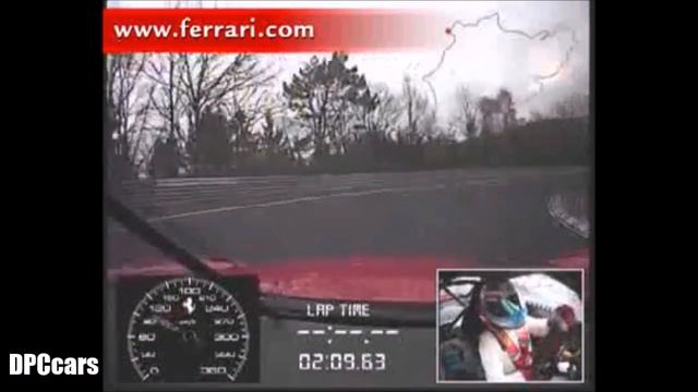 Ferrari 599XX Nurburgring Lap смотреть онлайн