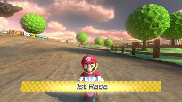 Mario Kart 8 Deluxe (Switch) - Main Game GP / 200cc / All Cups Walkthrough смотреть онлайн