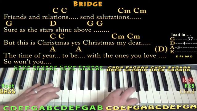 Please Come Home For Christmas (Eagles) Jamtrack in G with Chords/Lyrics смотреть онлайн