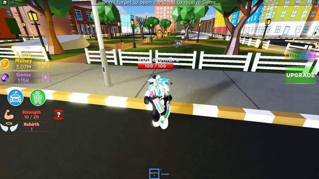 МОЙ ПЕРВЫЙ СПОРТЗАЛ! ВСЕ КАЧКИ В ШОКЕ ОТ СУПЕРЗВЕЗДЫ КАЧКА У МЕНЯ В ЗАЛЕ! ROBLOX Gym Tycoon смотреть онлайн