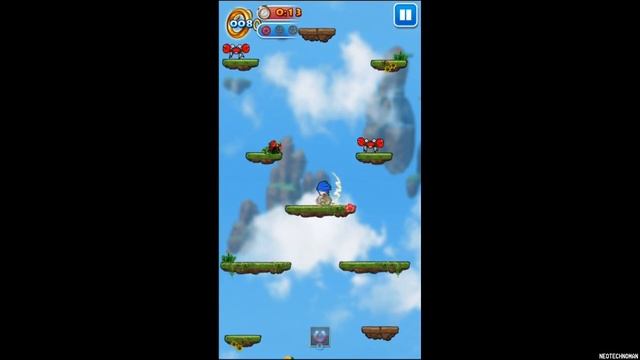 Sonic Jump (iOS) - Green Hill Zone Act 1-6 смотреть онлайн