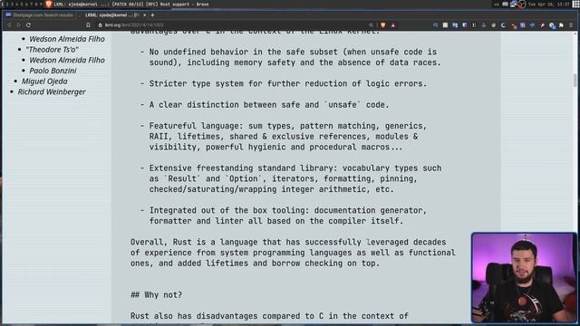 One Day Rust Is Coming To The Linux Kernel смотреть онлайн