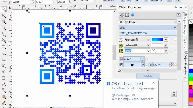 New in CorelDRAW® Graphics Suite X6.3! Inserting and editing QR Code смотреть онлайн