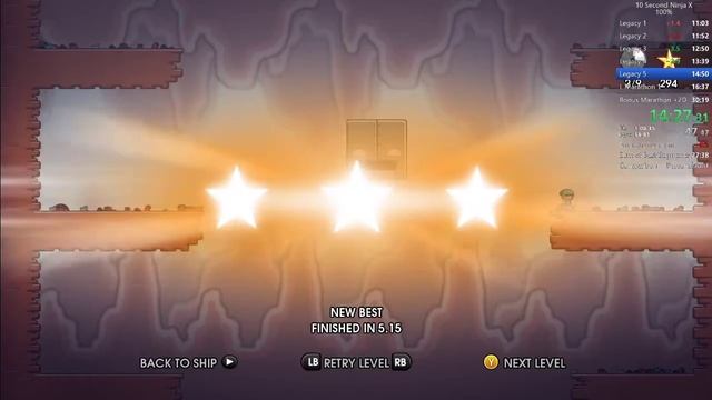 10 Second Ninja X 100% Speedrun in 28:13.780 [WR] смотреть онлайн