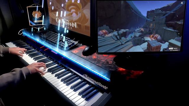 Tanit Camps Night BGM/Genshin Impact 3.4 OST Piano Cover (Sheet) смотреть онлайн