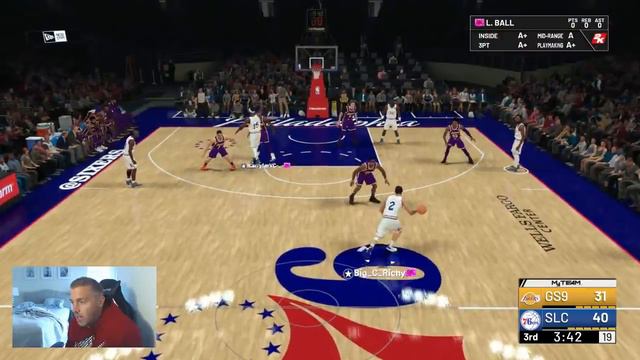 NBA 2K19 MYTEAM GALAXY OPAL BEN SIMMONS GAMEPLAY! 2K HAS OFFICIALLY BROKEN THE GAME! смотреть онлайн