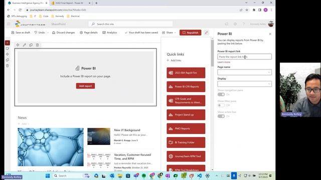 How to Embed Power BI Reports in SharePoint смотреть онлайн