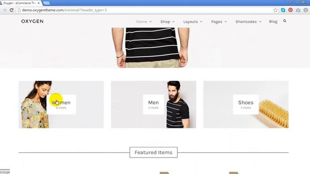 Oxygen - WooCommerce WordPress Theme Preview смотреть онлайн