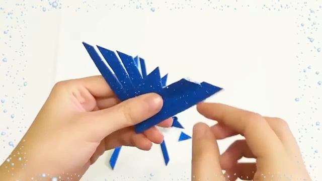 Снежинка из фоамирана смотреть онлайн