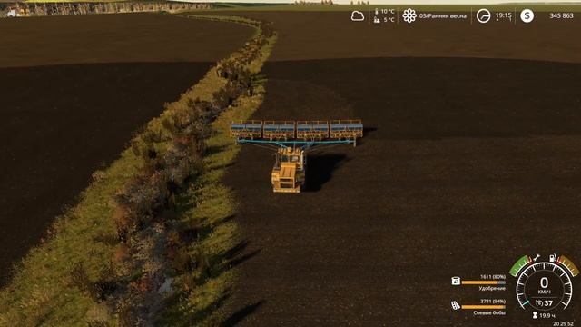 FS19 Посевная  кировец, к700, к701, к700А
