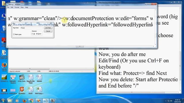 Remove and unlock password Protected Word - Excel without software смотреть онлайн