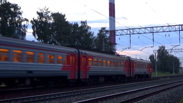 "Эр Два Эр!" Электропоезд ЭР2Р-7023 сообщением "Москва Казанская - Егорьевск" смотреть онлайн