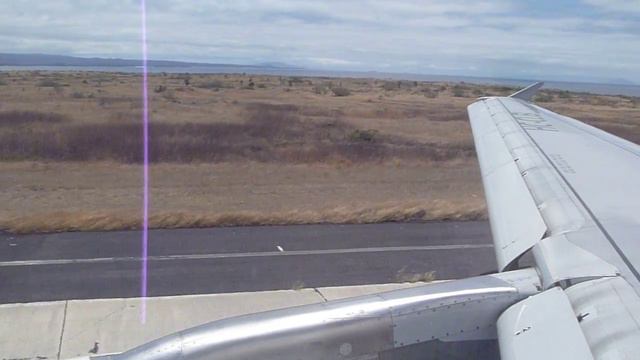 Takeoff from 14 at GPS on LAN A320 смотреть онлайн