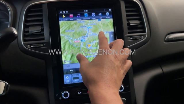 AX-TZ1059S Equipo multimedia ANDROID tipo Tesla 10,4” para Renault Megane 4 y Koleos 2 смотреть онлайн