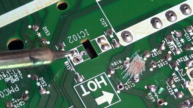 Инструмент для удаления припоя (оловоотсос) - Видео 2 смотреть онлайн