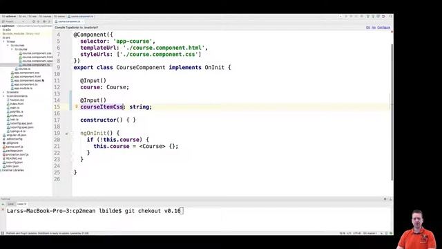 MEAN STACK with Angular4 part 22 - ngClass as input in the tag смотреть онлайн