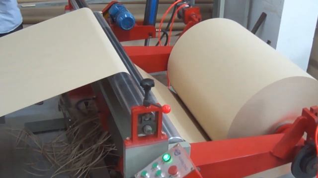 Paper jumbo roll slitting machine overview, Paper Cutting & Rewinding machine working смотреть онлайн