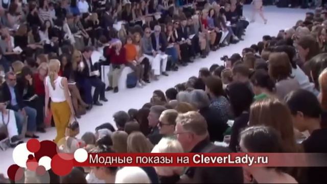 Chloe весна-лето 2013 модная коллекция одежды смотреть онлайн