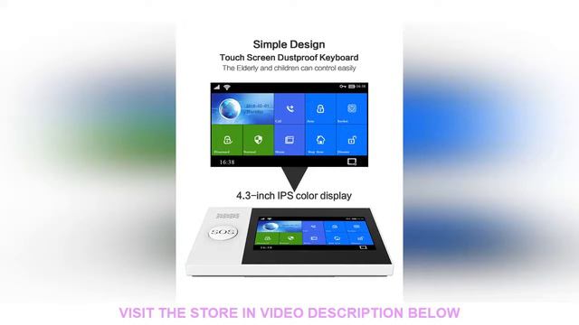 ⭐️ PG-107 3G GSM WiFi Home Alarm System Tuya Smart Life APP Wireless 433MHz Security Alarm Kit supp смотреть онлайн