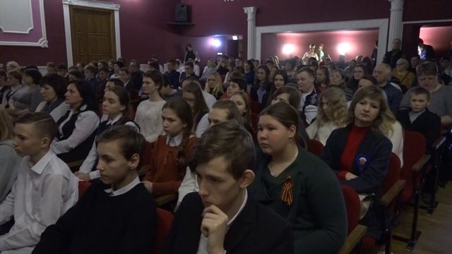 Открытие месячника героико патриотического воспитания смотреть онлайн
